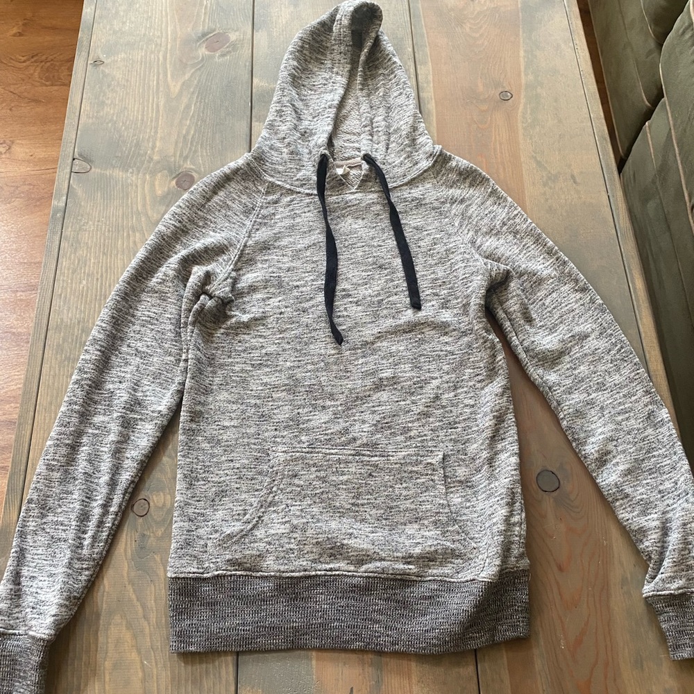 Sweater sweatshirt with hood